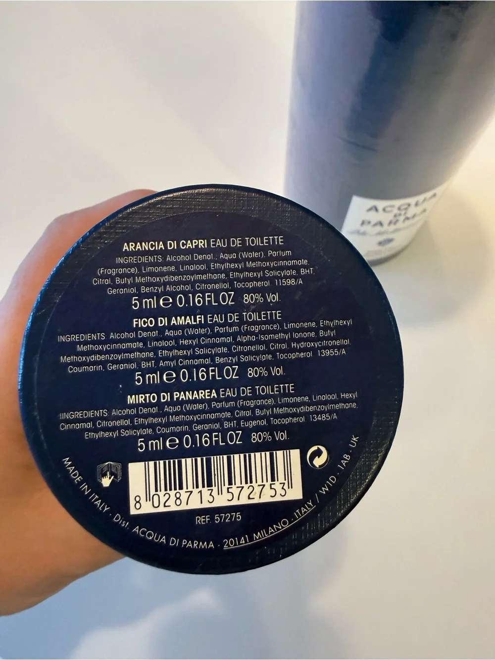 Acqua Di Parma x Double J Room Diffuser and 3 Eau De Parfums and body lotion